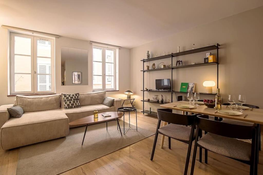 Rare Appart 2 Chambres En Duplex Design Au Panier Marseille Eksteriør billede